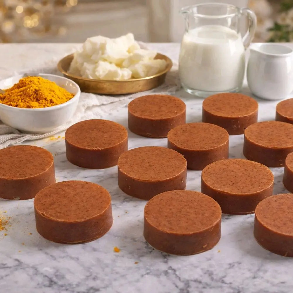 Revitalize Your Skin with Tumeric Tallow Facial Soap - Cleansing & Nourishing!