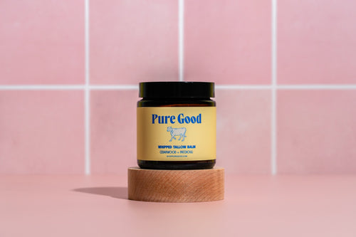 Cedarwood + Patchouli Tallow Balm - Natural Moisturizer