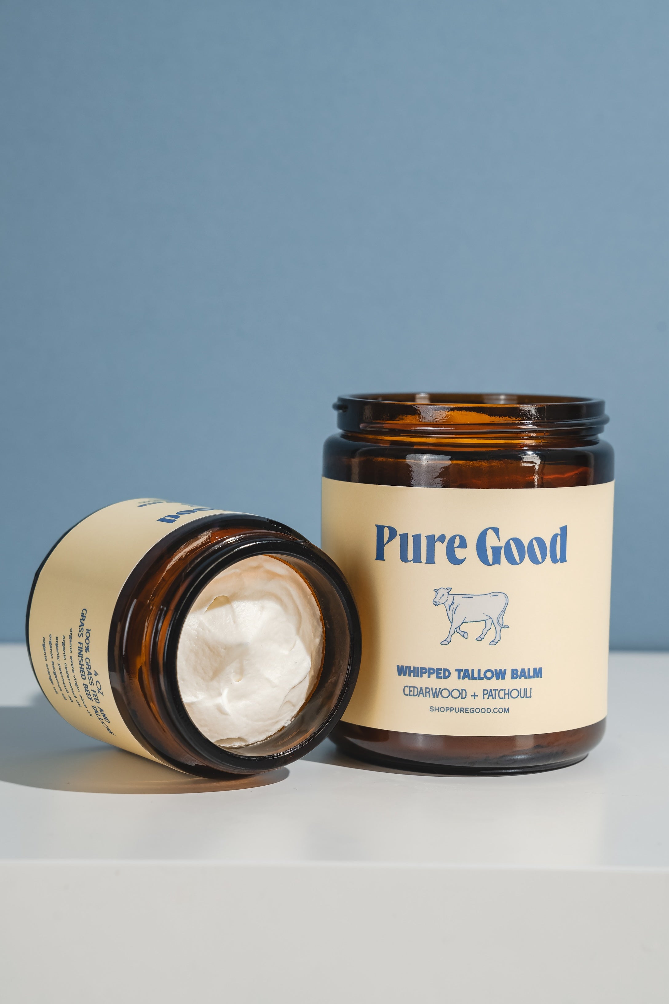 Cedarwood + Patchouli Tallow Balm - Natural Moisturizer